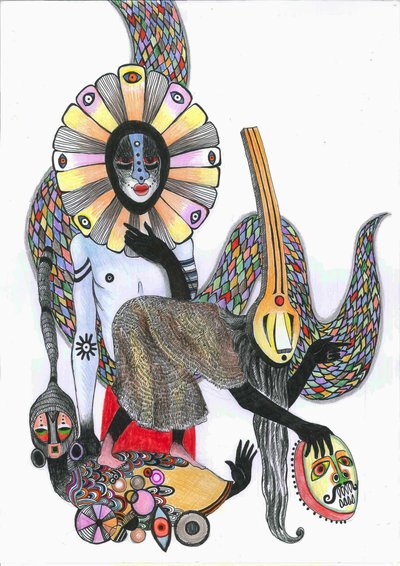 Danse des Masques, 2012 - Zanara Sabina Nedelcheva Williams
